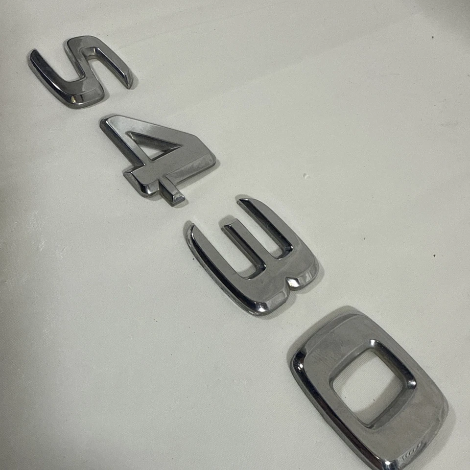 2000-2006 Mercedes Benz S430 Rear Trunk Decklid Emblem Badge Logo OEM - Image 3 of 4