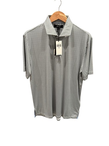 NEU NEU MIT ETIKETT RLX Ralph Lauren Performance Golf Poloshirt grau Herren Medium