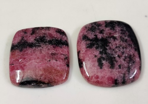Natural Rhodonite Cushion Cabochon Handmade Loose Gemstone For Jewelry Use 112ct - Picture 9 of 10