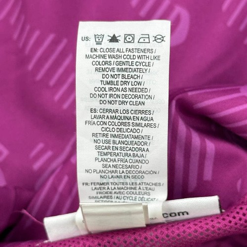 Reebok Jacket - Medium Purple Polyester - Picture 4 of 8