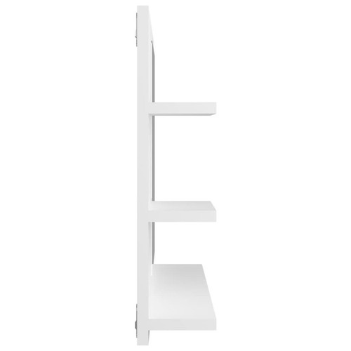 Modern Bathroom Mirror Washroom Wall Furniture Engineered Wood vidaXL - Picture 5 of 36