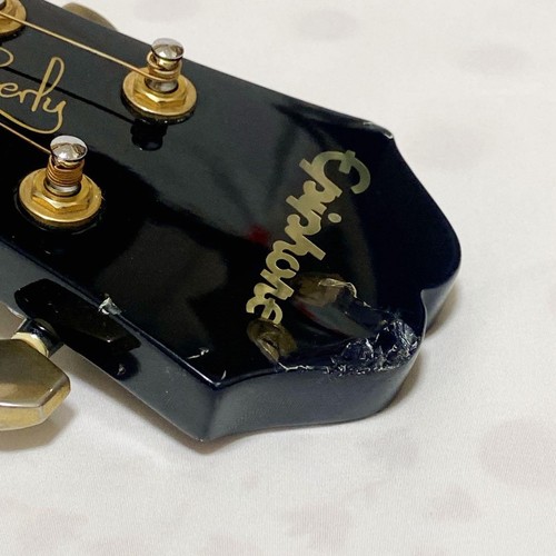 Guitarra acústica Epiphone SQ-180 vintage con estuche blando de JAPÓN - Imagen 7 de 10