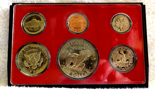 1974-S U.S. MINT-HIGHGRADE GEM PROOFSET- -FROM ORIGINAL SHIPPING BOX. - Picture 4 of 6