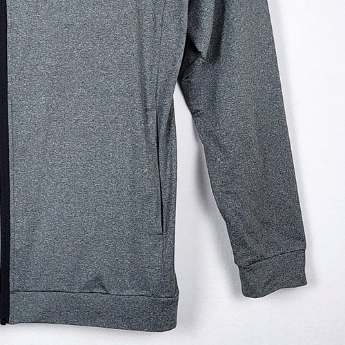 MTN OPS Gray Full Zip w/Zip Pockets Performance Stretch Hoodie Men's XXL - Picture 2 of 15