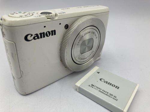 Excellent Canon PowerShot S200 white 10.1 MP Digital Camera 1971 - Picture 2 of 20