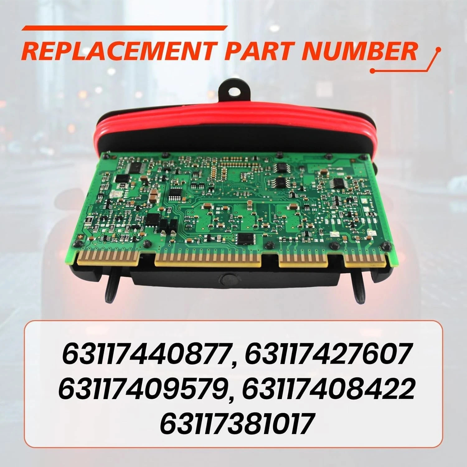 Headlight ECU Driver Control Module Unit fits BMW 528i 535i 550i M5 2014–2016