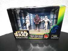 Star Wars Power of the Force Cinema Scene Death Star Escape 3 3 4 Figures