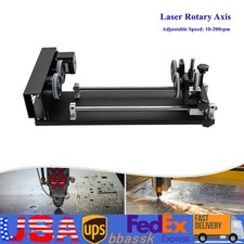 Laser Rotary Axis for 50W 60W 80W 100W 130W CO2 Laser Engraver Cutter