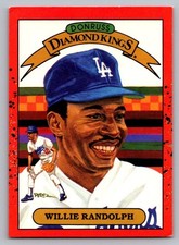 1990 Donruss - Diamond Kings Willie Randolph #19