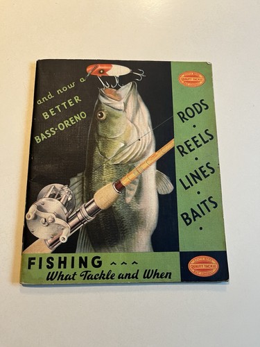 Vintage 1934 South Bend Angeln Katalog Buch Tackle Fliegenruten Rollen Köder Köder - Bild 1 von 11