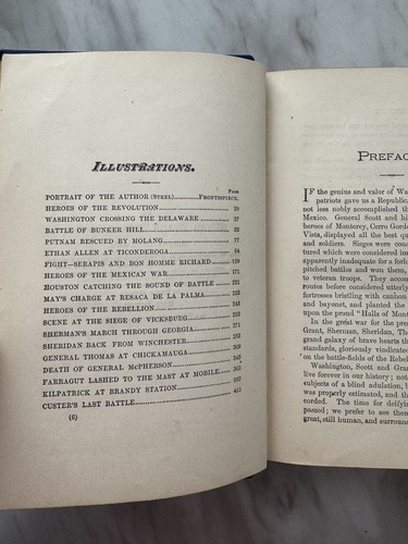 1882 Heroes of Three Wars- Capt Glazier Antique Victorian American History Book - Picture 7 of 8