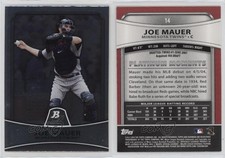2010 Bowman Platinum Joe Mauer #14 HOF