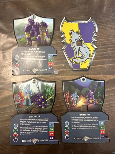 LEGO Knights Kingdom Cards - #10, #15, #13 Cards - Picture 1 of 2