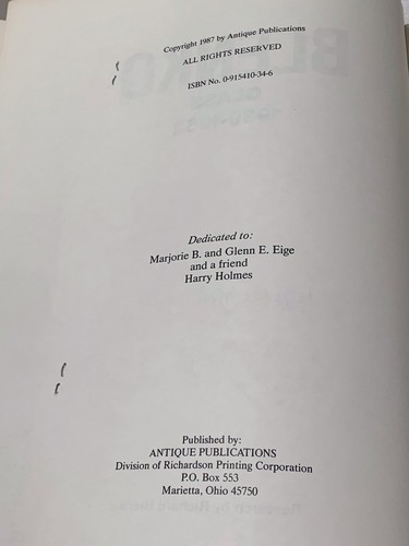 Blenko Glass 1930-1953 Eason Eige & Rick Wilson 1987 Soft Cover Book +Price List - Picture 6 of 18