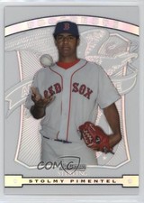 2009 Bowman Sterling Prospects Refractor 187/199 Stolmy Pimentel #BSP-SP 14lm