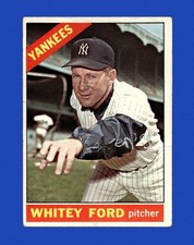 1966 Topps Set-Break #160 Whitey Ford VG-VGEX (crease) *GMCARDS*