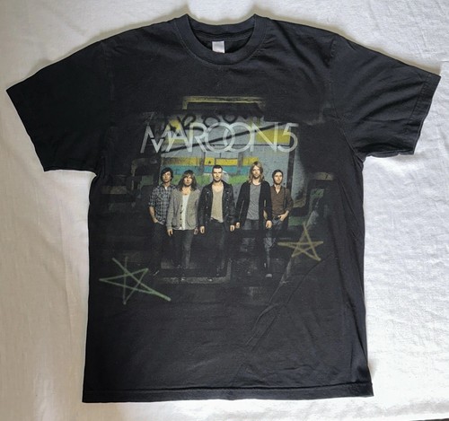 Camiseta Granate 5 Concierto Adulto Pequeña Negra Manga Corta 2008 Banda Música Y2K - Imagen 4 de 6