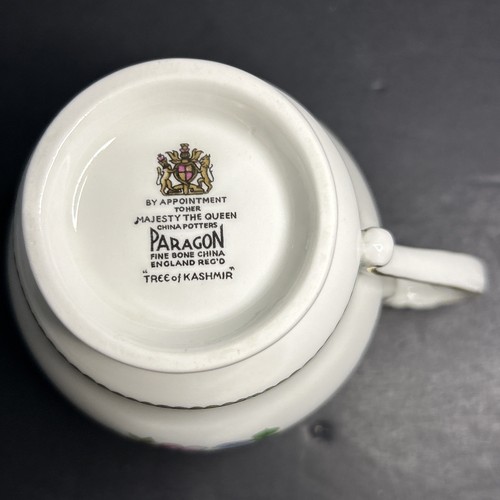 Paragon Tree of Kashmir Milchkännchen Fine Bone China kleiner Chip - Bild 9 von 10