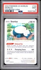 2024 POKEMON 2023 WORLD CHAMPIONSHIP DECK: COLORLESS LUGIA #143 SNORLAX PSA 9