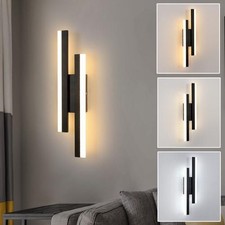 Image of LED Wall Light 3000K/4500K/6500K 3Color Wall Sconce Lamp Bedroom Living Room 20W