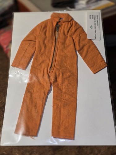 Vintage Gijoe Orange Jumpsuit C-8 - Picture 8 of 9