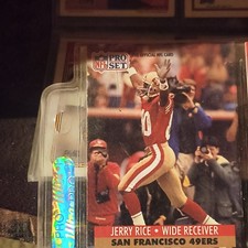 1991 Pro Set - Jerry Rice #654