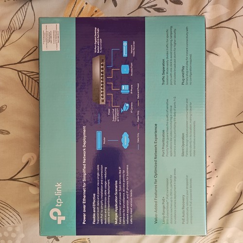 10 Port Gigabit Desktop Switch with PoE+ - TL-SG1210MP - Picture 2 of 6