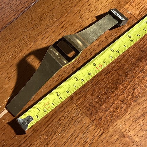 Rare Seiko F231 Super Slim Watch Gold Tone Salesman SAMPLE No Movement or Back - Picture 7 of 8
