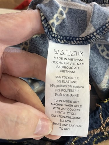 Michael Kors Damenbluse mit Kettengliedern - Größe Small - elastischer Bund - UVP 88 $ - Bild 4 von 12