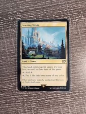 Starting Town - MtG Final Fantasy Rare Land 289 Non-Foil - Pack Fresh NM - Mint