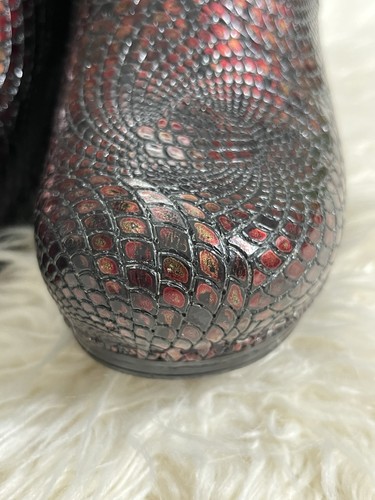 Dansko XP Profi Clogs rot schwarz Schlangenleder rutschfest Arbeit Krankenschwester 38 - Bild 13 von 21