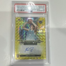 Kon Knueppel 2025-26 Topps Finest electrifying Signatures /35 PSA 10
