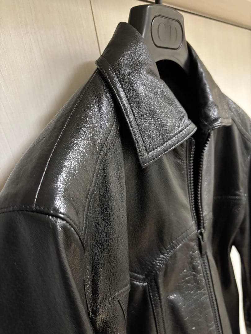 16SS Show Sample Saint Laurent Paris Leather Jacket Blouson image 3