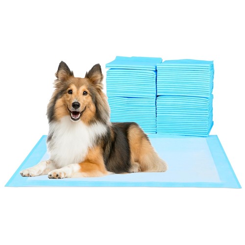Super Absorbent Waterproof Dog and Puppy Pet Training Pad, Housebreaking Pet ...