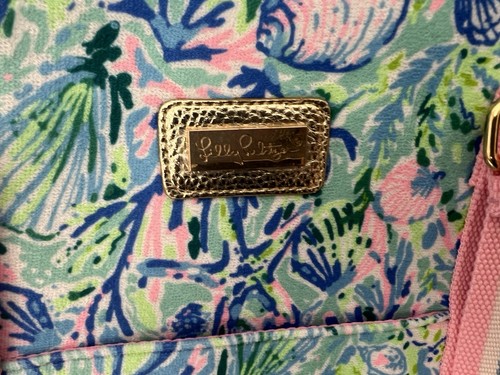 Lilly Pulitzer Printed Lightweight Weekender Bag - Surf Blue Soleil It On Me - Bild 4 von 14