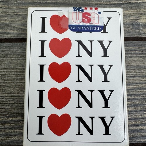 Vintage I Love New York Hoyle Poker Original Vintage Playing Cards New - Picture 2 of 7