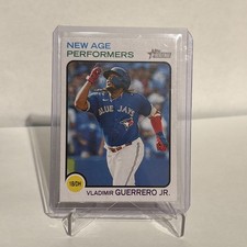 2022 Topps Heritage Vladimir Guerrero Jr. NAP-3 NEW AGE PERFORMERS Blue Jays