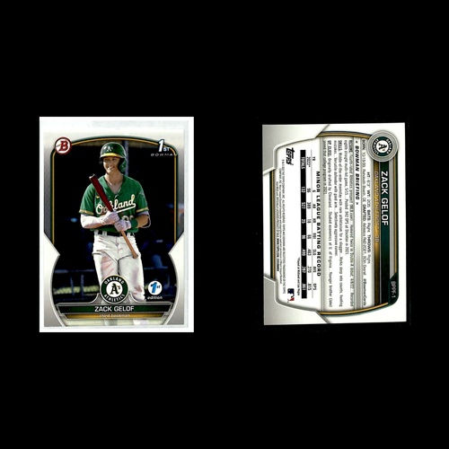 Zack Gelof Rookie 1st Lot 7 Cards MEM/Patch, Refractor 2024 Topps Athletics MLB - Picture 9 of 9