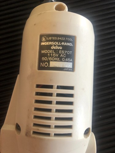 INGERSOLL RAND ES70T ELECTRIC TORQUE DRIVER - Picture 3 of 3