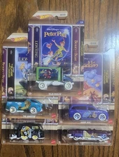2022 Hot Wheels GDG83 - Disney Character Cars Complete Set Of 5 New