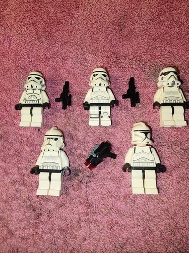 Star Wars Lego Stormtrooper Mixed Lot Of 5