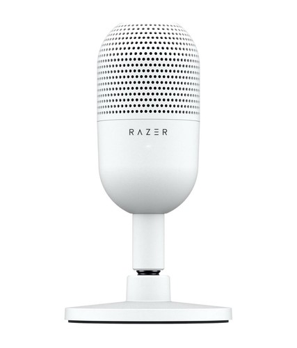 Razer Seiren Mini Microfono USB: Mercury Condensatore Ultracompatto Bianco Usato - Foto 1 di 9