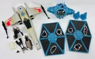 Vintage 1978 KENNER Star Wars X WING Fighter Tie Fighter Speeder Bike PARTS LOT