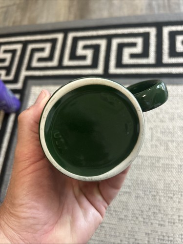 Vintage Green Marshall Field’s Clock Coffee Cup USA - Picture 3 of 12