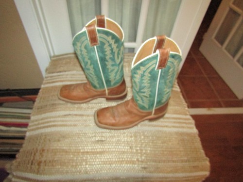 Justin Boots Bent Rail BRL317 Western Puntera Cuadrada Botas de Vaquero para Mujer 7 B - Imagen 3 de 10