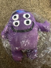    Cactus Plant Flea Market X McDonald's Plush Grimace NEW CPFM Rare Plushy 19  
