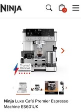 Ninja Luxe Café Premier Series ES601UK BNIB Stainless Steel Coffee Maker