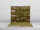 Moroccan Berber Beni Ourain Wool Rug Color Pink Green Design Area Carpet Rug