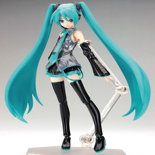 Modellino mobile 14 cm Figma 014 Hatsune Miku Figma Joints modello in scatola NUOVO - Foto 2 di 12