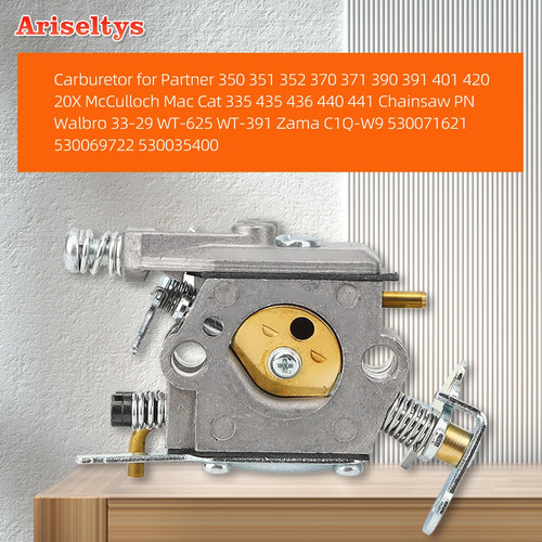 Carburador de jardín WT-625 para Partner 350 351 352 370 371 390 Walbro WT-391 - Imagen 2 de 6